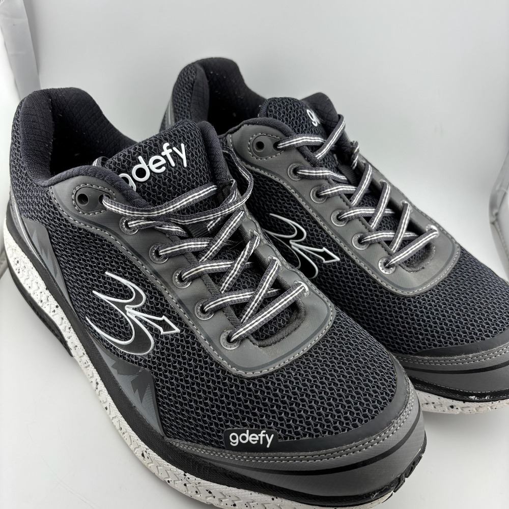 Gravity Defyer G-Defy 10.5 Gray Black Good VersoShock Extra Wide TB9024FGS-XW